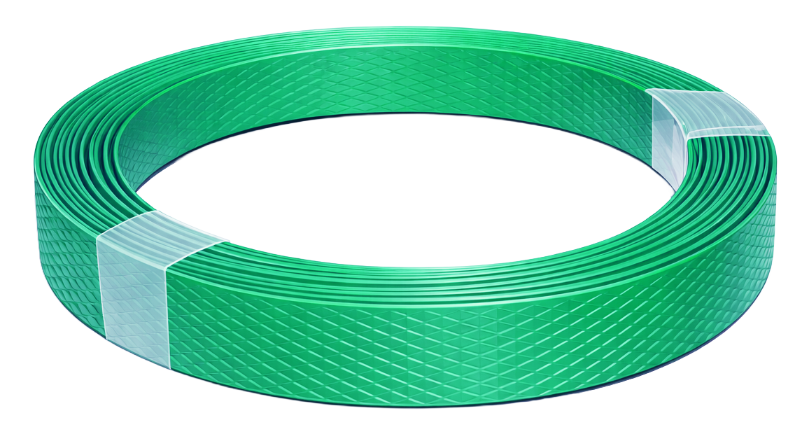 Green strapping PET
